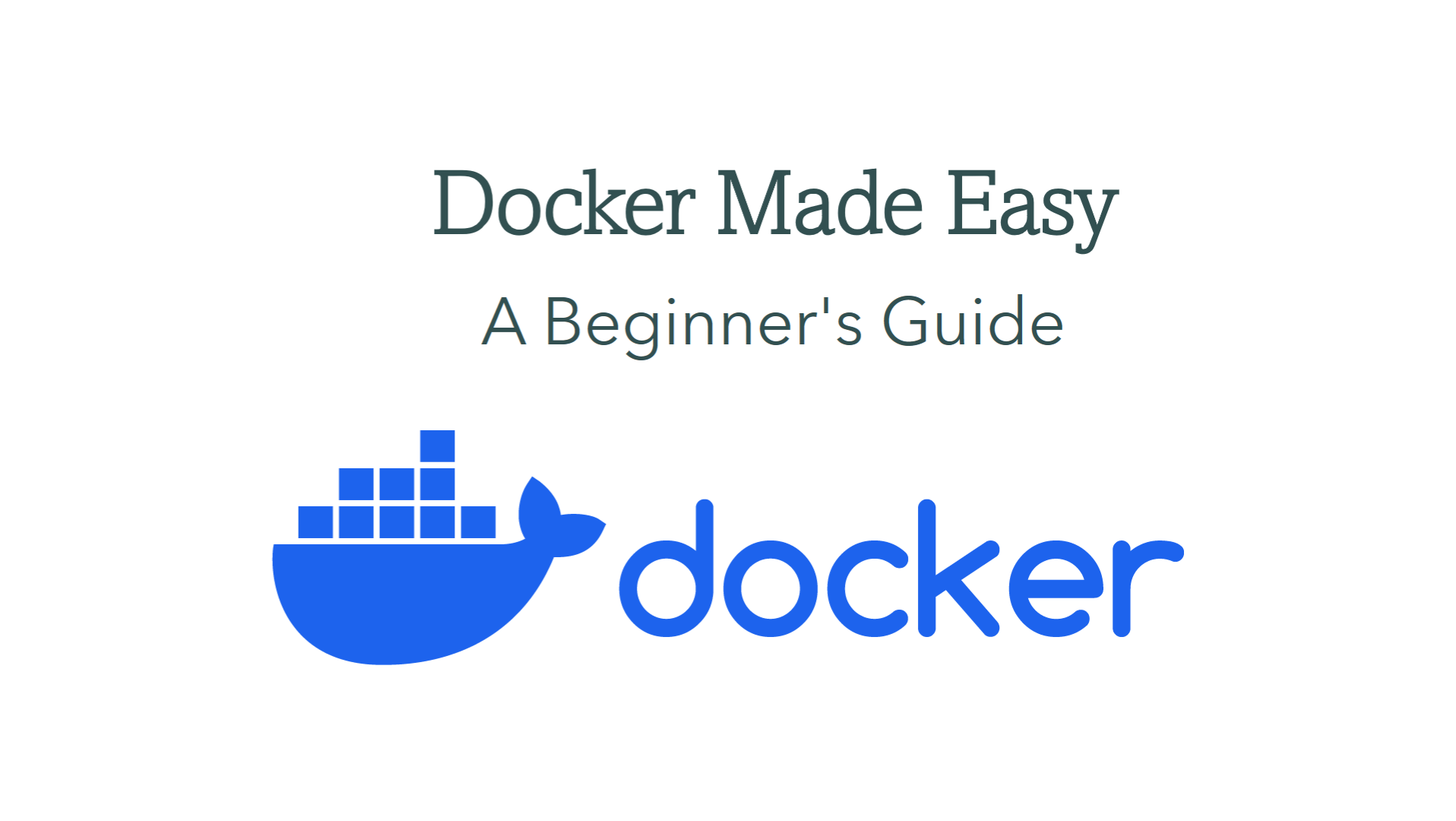 Docker for beginner